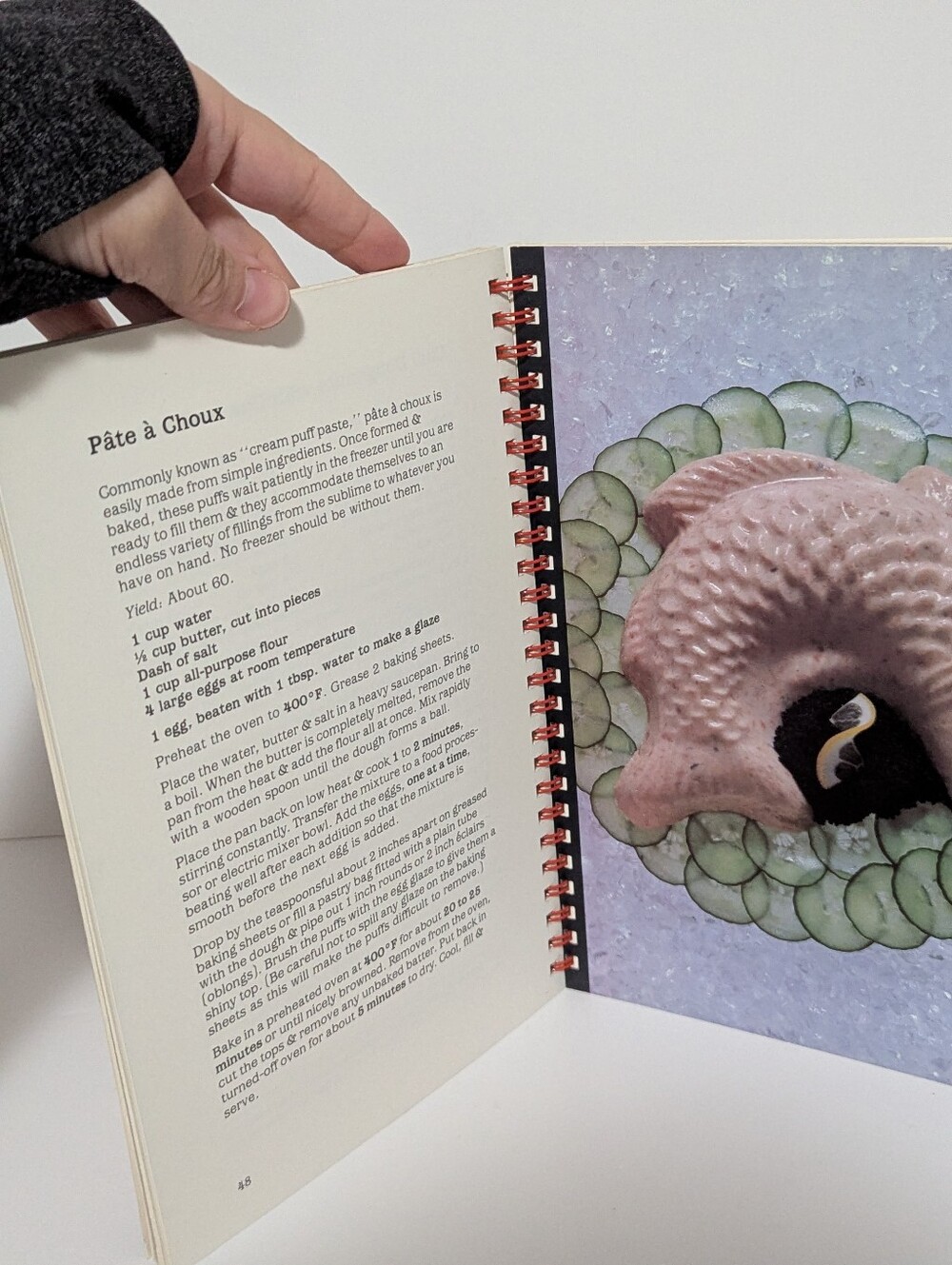 Vintage Hors-d’oeuvres Cookbook Carla Homan Joyce Palmer Spiral Bound Canadian - Picture 4 of 5